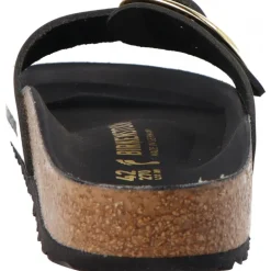 Sandales|Tongs*Birkenstock Madrid Big Buckle Black Narrow