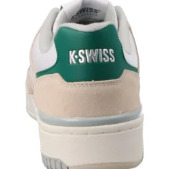 Sneakers*kswiss Match Pro Lth Whtcapgry/avntrn/gry
