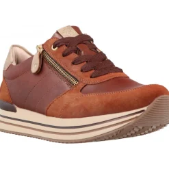Sneakers*Remonte Michela Chestnut