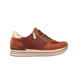 Sneakers*Remonte Michela Chestnut