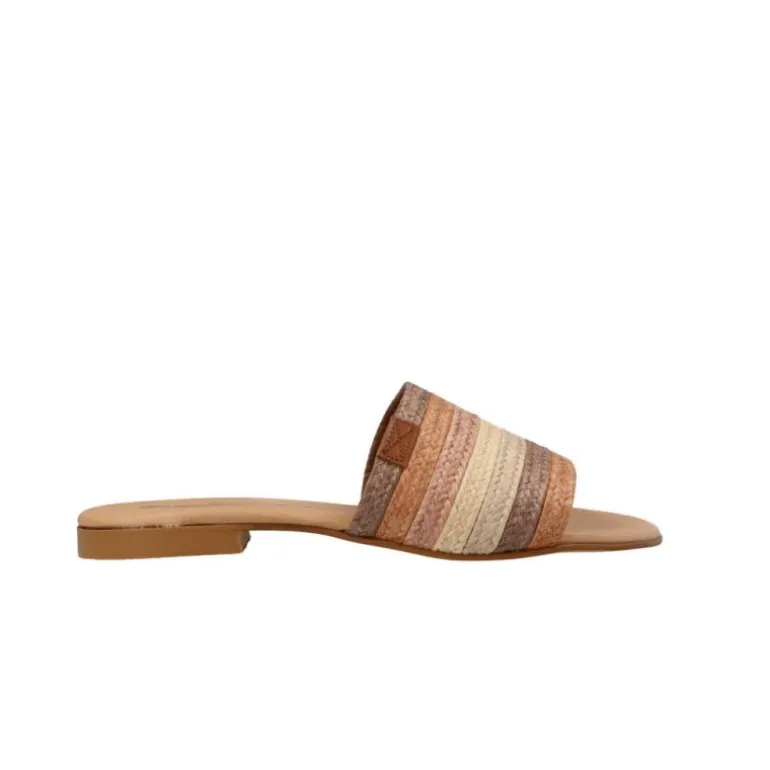 Sandales|Tongs*Sondisan Miley Rafia Brown