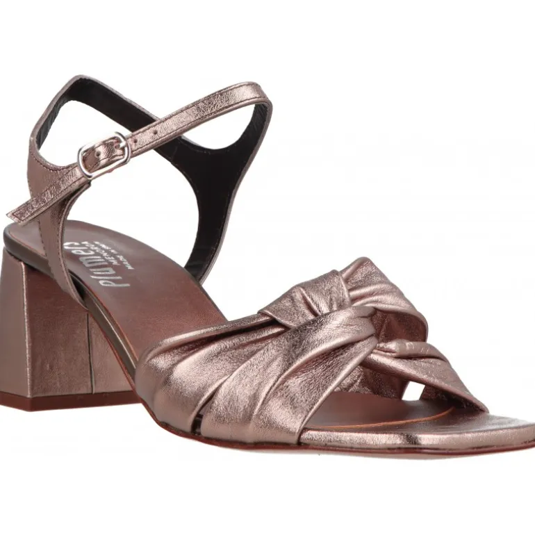 Sandales|Talons*Plumers Miriam Metal Bronce