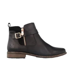 Bottines*Rieker Monique Black