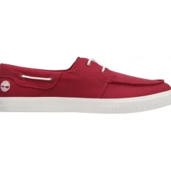 Bateau*Timberland Mylo Bay Low Boat Sneaker Dark Red