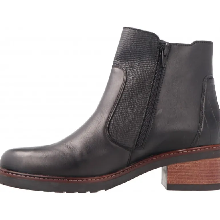 Bottines*Remonte Neuf Black
