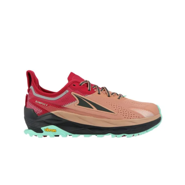 Running*Altra Olympus 5 Brown Red