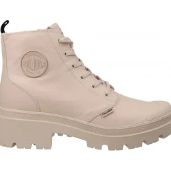 Bottines*Palladium Pallabase Twill Twill Sand