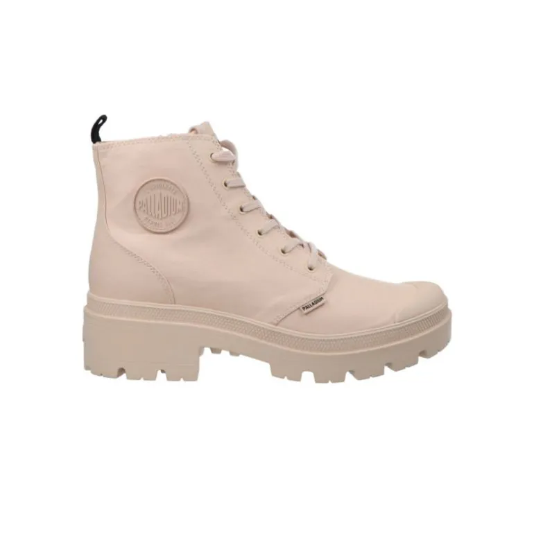 Bottines*Palladium Pallabase Twill Twill Sand