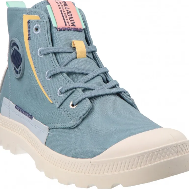 Bottines*Palladium Pampa Underlayer Bleu