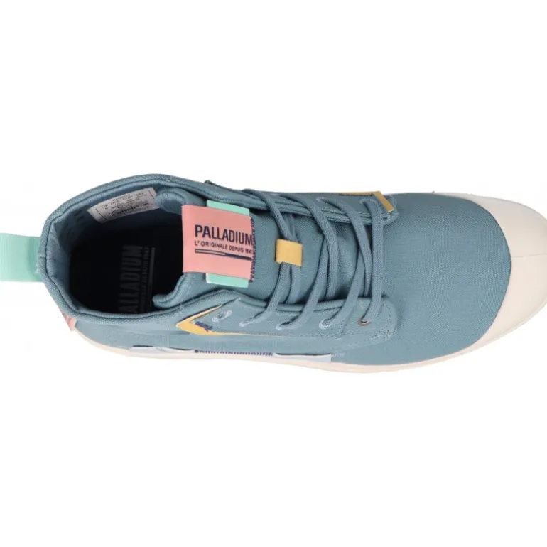 Bottines*Palladium Pampa Underlayer Bleu
