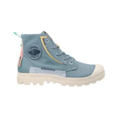 Bottines*Palladium Pampa Underlayer Bleu