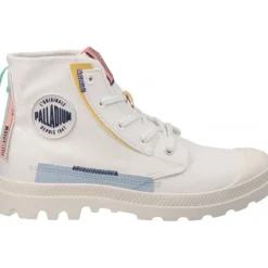 Bottines*Palladium Pampa Underlayer White