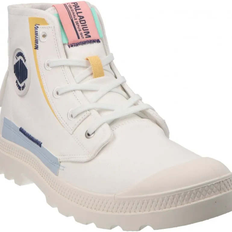 Bottines*Palladium Pampa Underlayer White