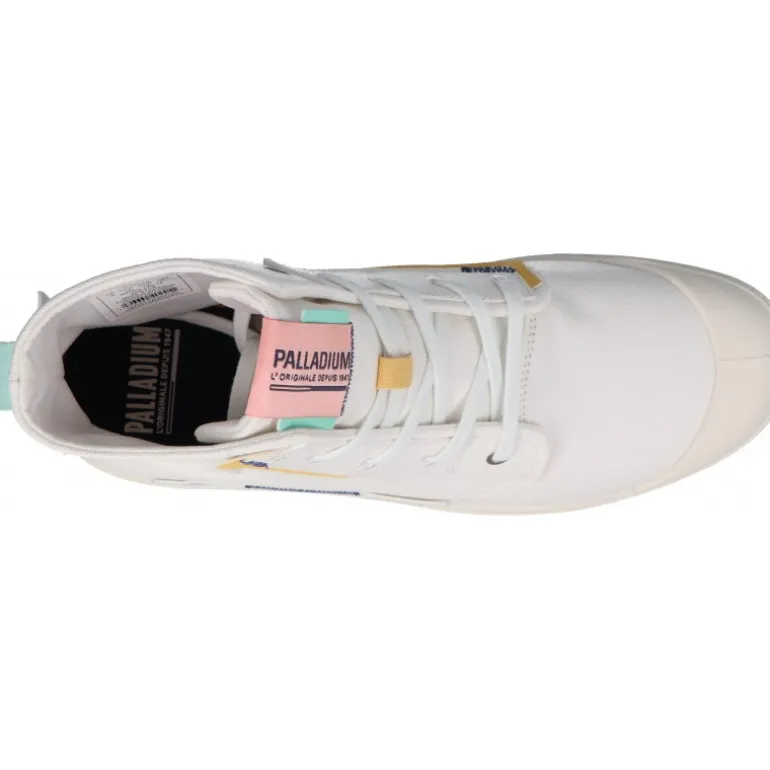 Bottines*Palladium Pampa Underlayer White