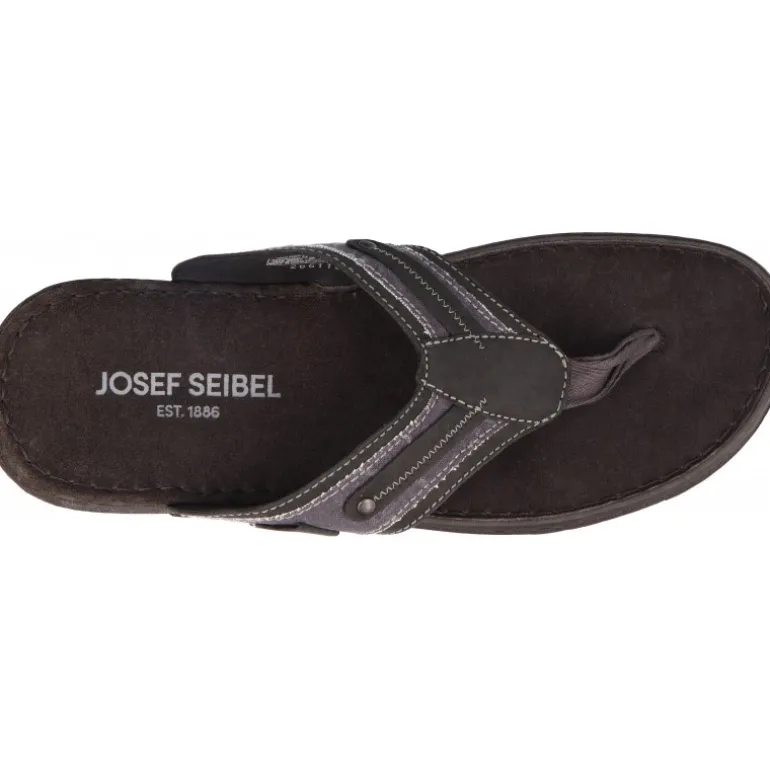 Tongs*Josef Seibel Paul 57 Noir