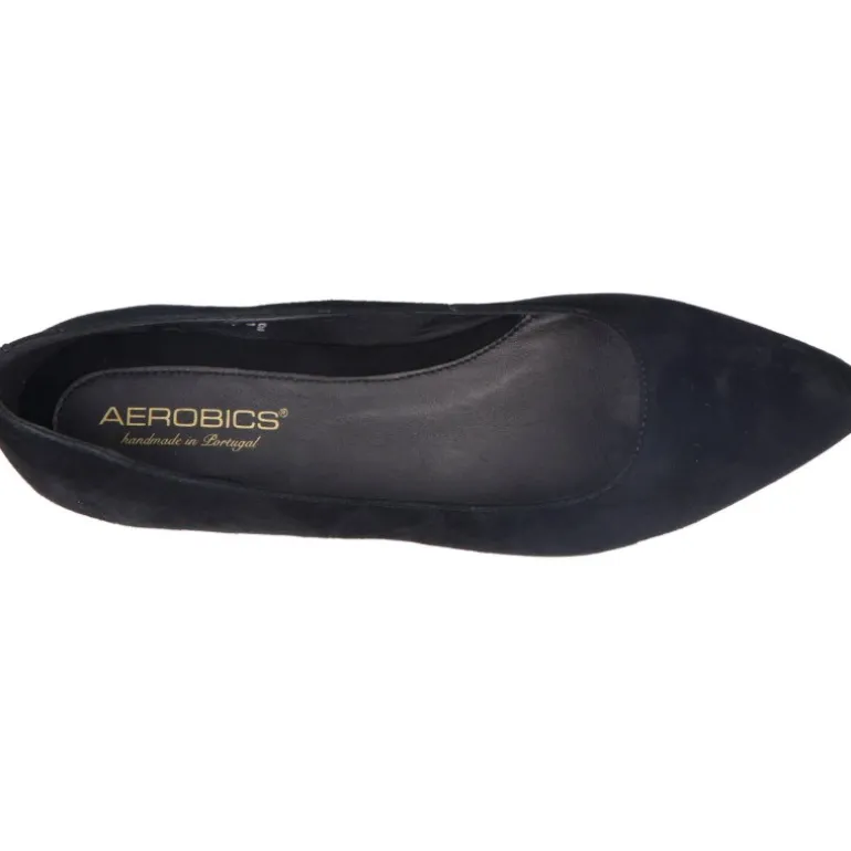 Escarpins|Ballerines*Aerobics Pointy Ballet Kid Suede