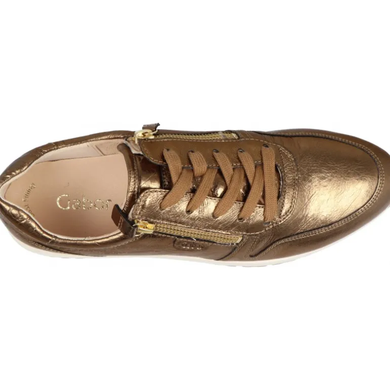 Sneakers*Gabor Renata Foil Antik bronce
