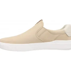 Mocassins*Timberland Seneca Bay Slip On Light Beige Nubuck