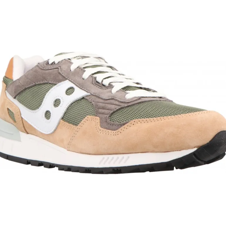 Sneakers|Casual*Saucony Shadow 5000 Tan Green/Wht