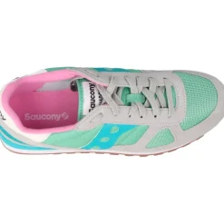 Sneakers*Saucony Shadow Original Beige/Green
