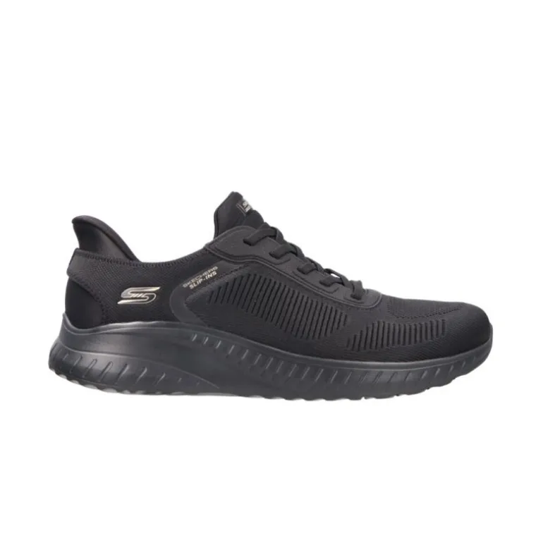 Baskets*Skechers Slip Ins BOBS Squad Chaos Black