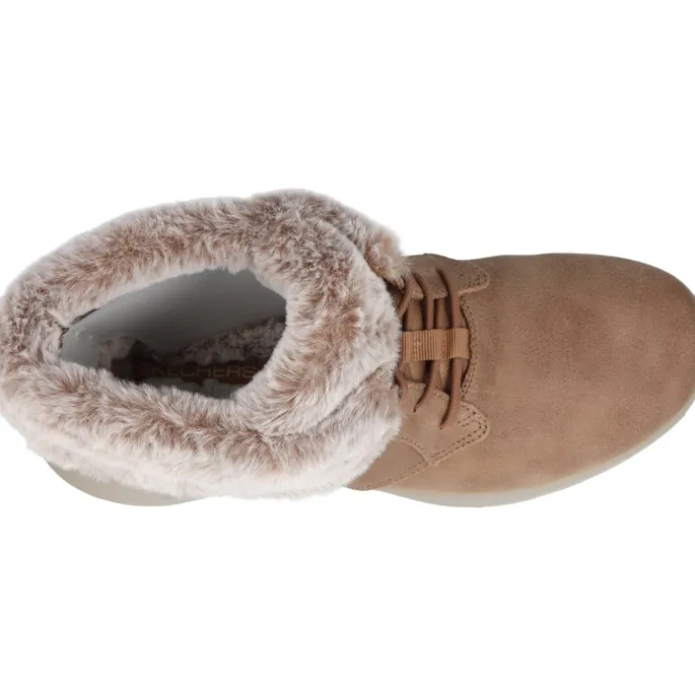 Bottines*Skechers Slip Ins On the Go Joy Cozy Charm Brown