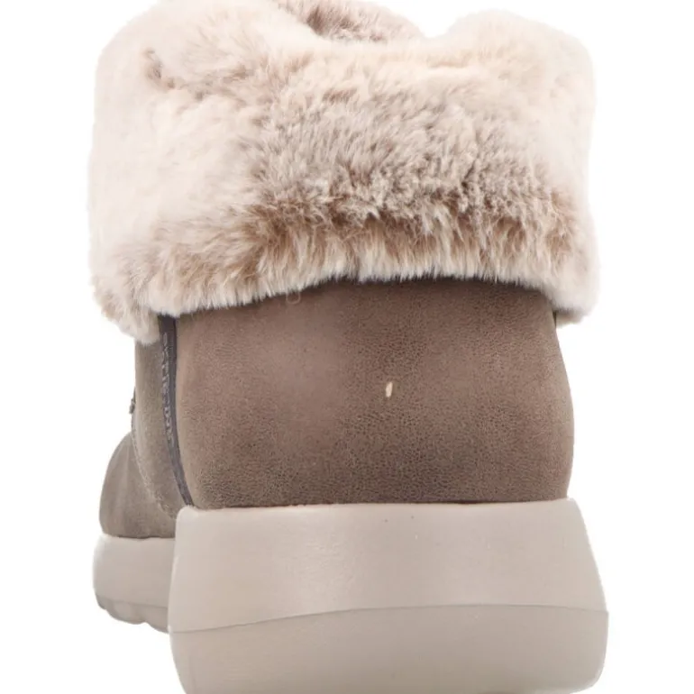 Bottines*Skechers Slip Ins On the Go Joy Cozy Charm Gris