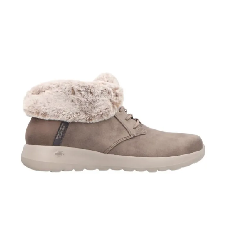 Bottines*Skechers Slip Ins On the Go Joy Cozy Charm Gris