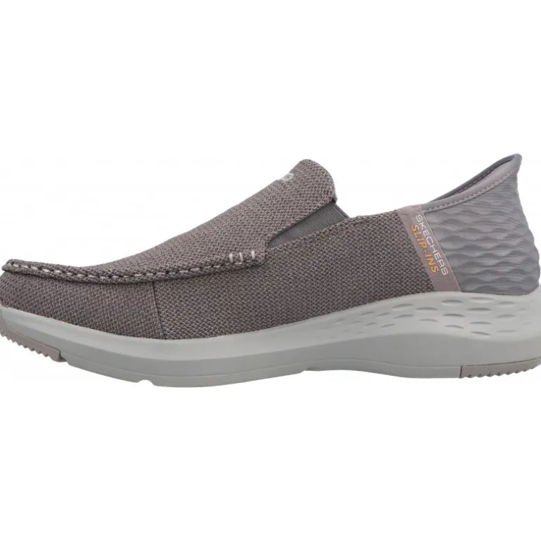 Mocassins*Skechers Slip Ins Parson Ralven Grey