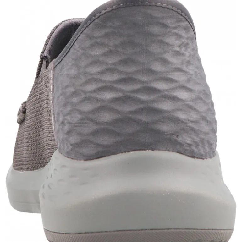 Mocassins*Skechers Slip Ins Parson Ralven Grey