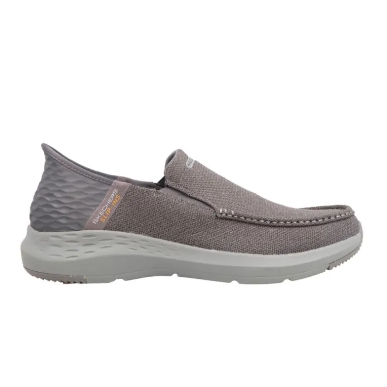 Mocassins*Skechers Slip Ins Parson Ralven Grey