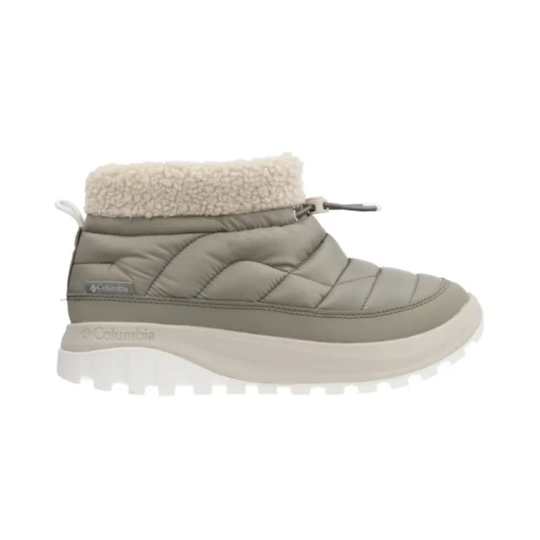 Bottines*Columbia Snowtrot Shorty Grey Green