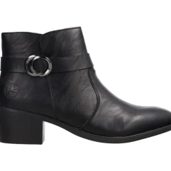Bottines*Rieker Street Black