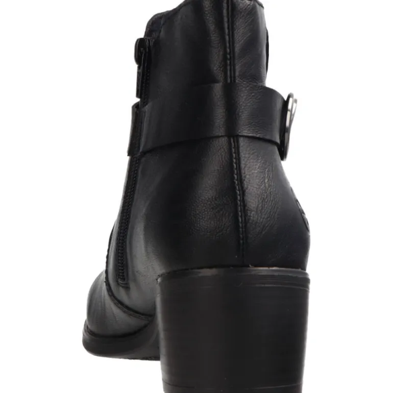 Bottines*Rieker Street Black