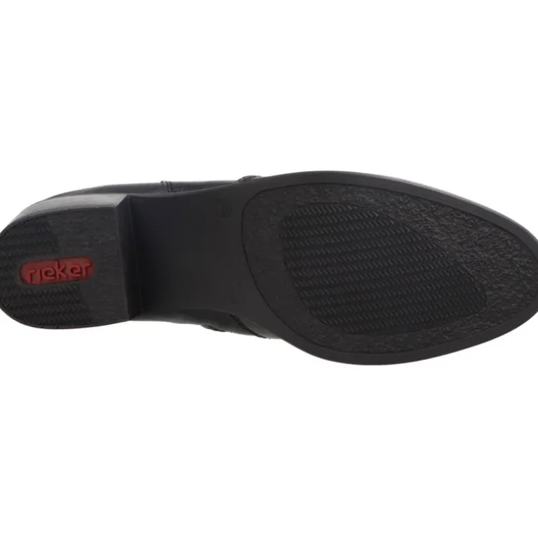 Bottines*Rieker Street Black