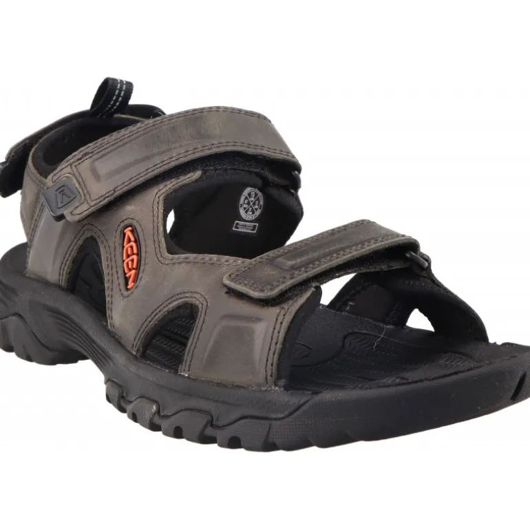 Montagne|Sandales*Keen Targhee III Open Toe Grey/Black