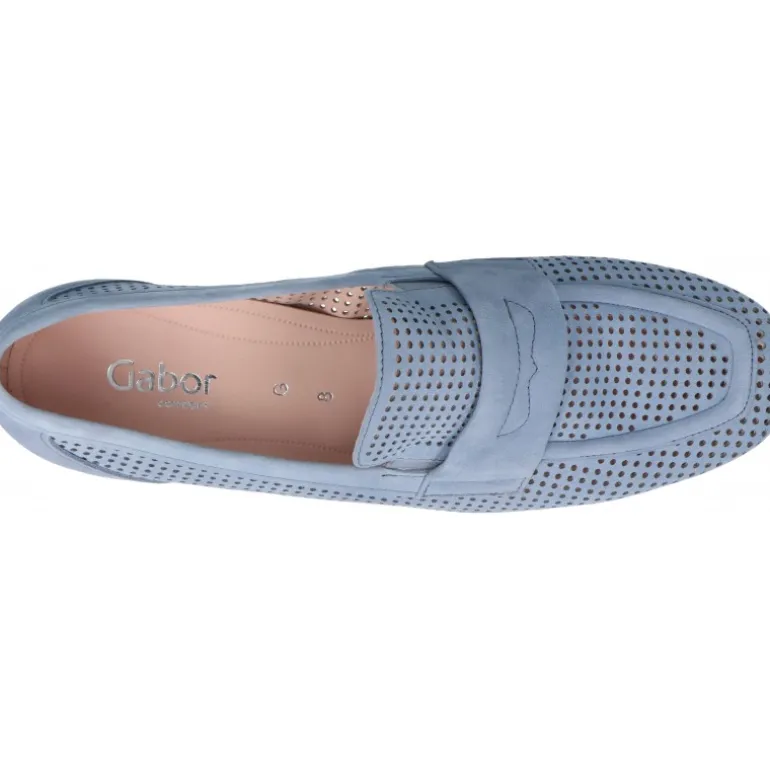 Mocassins*Gabor Tecla bleue