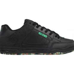 Sneakers*Globe Tilt Black Green Mosaic