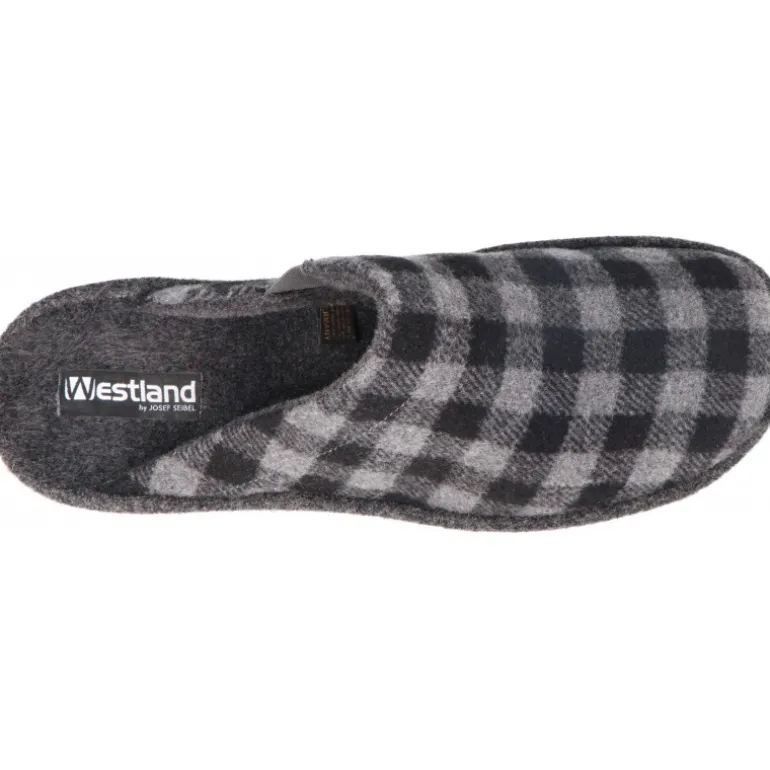 Chaussons*Westland Toulouse 63 Schwarz Grau