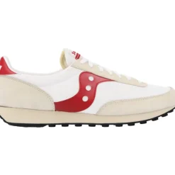 Sneakers|Casual*Saucony Trainer 80 Blanc/Rouge