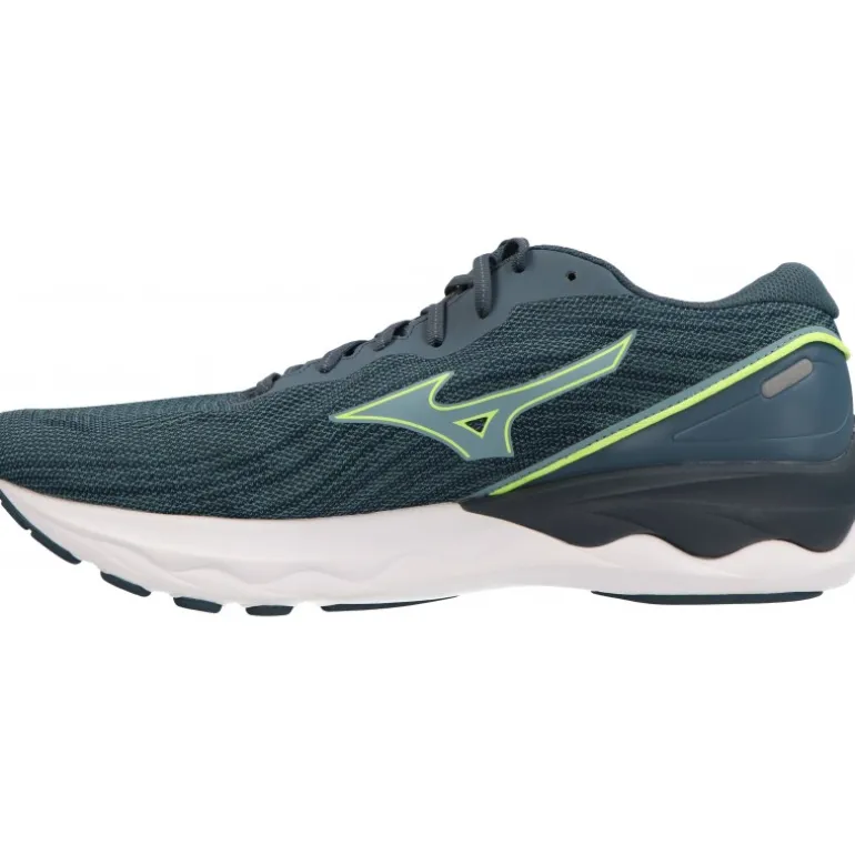 Running|Baskets*Mizuno Wave Skyrise 3 Smoke Blue/Neo Lime Neon/Flame