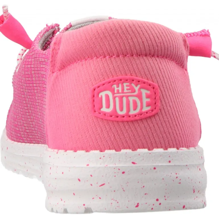 Mocassins*HeyDude Wendy Sport Mesh Bright Pink