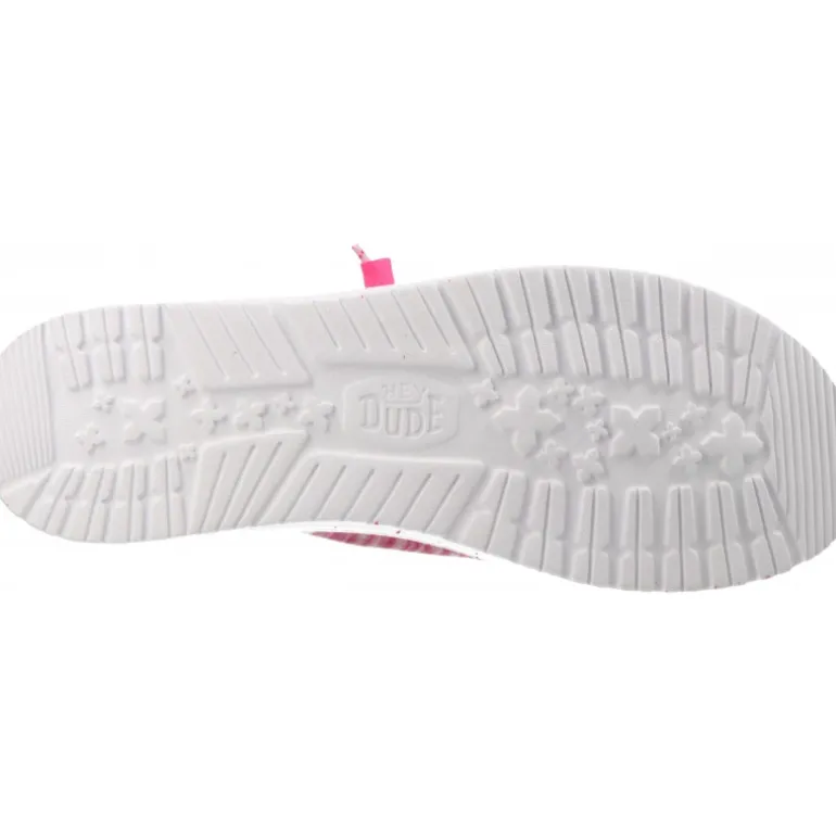 Mocassins*HeyDude Wendy Sport Mesh Bright Pink