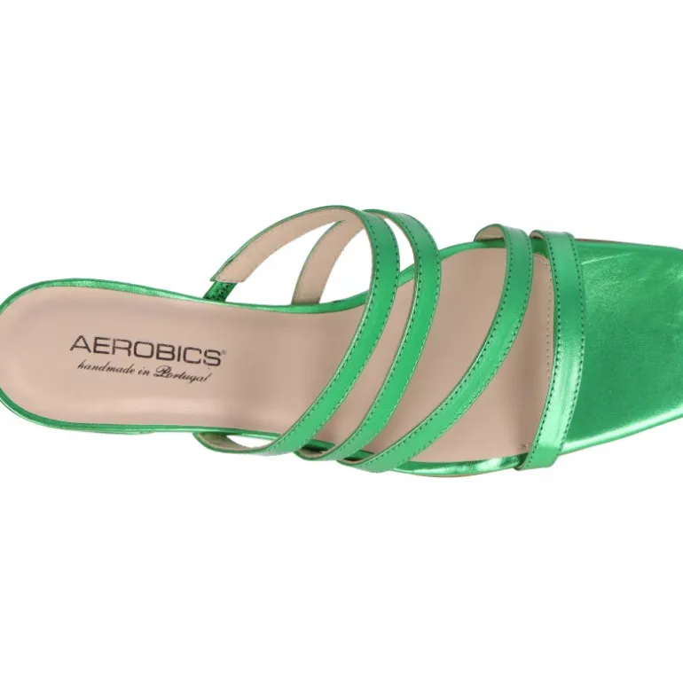Sandales*Aerobics Wikki Galaxy Lam Vert