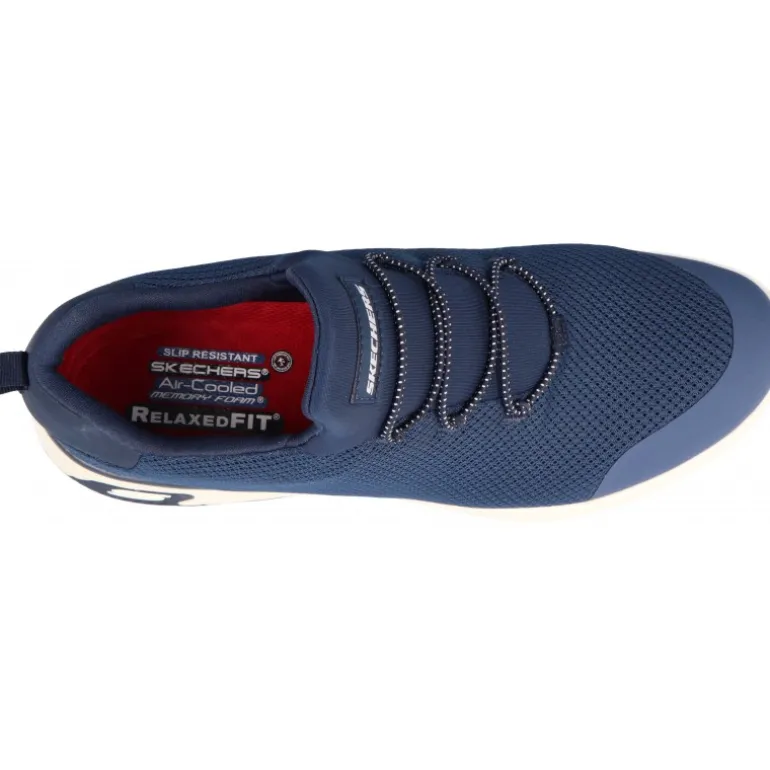 Baskets*Skechers Work Marsing Waiola SR NVY