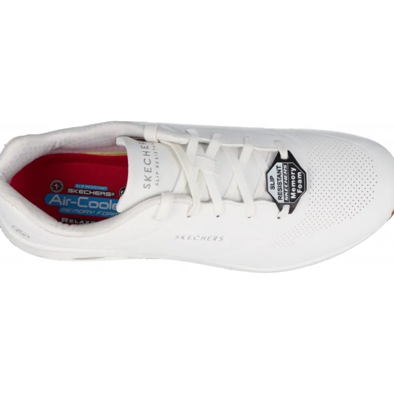 Sneakers*Skechers Work Uno Sr Sutal White