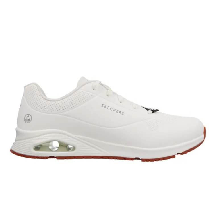 Sneakers*Skechers Work Uno Sr Sutal White